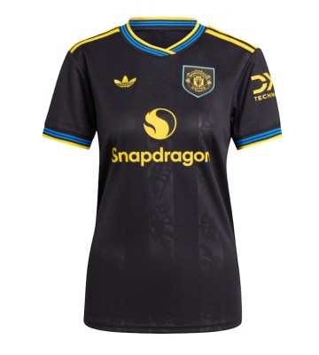 Manchester United Matthijs de Ligt #4 Tredjetrøje Dame 2025-26 Kortærmet